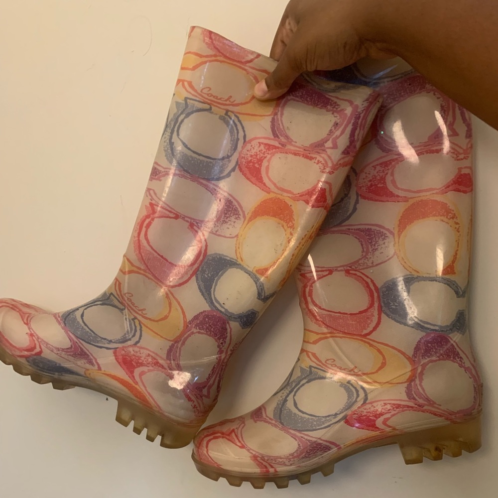 Coach Rain Boots